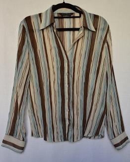 Sarah Hamilton striped shirt -1