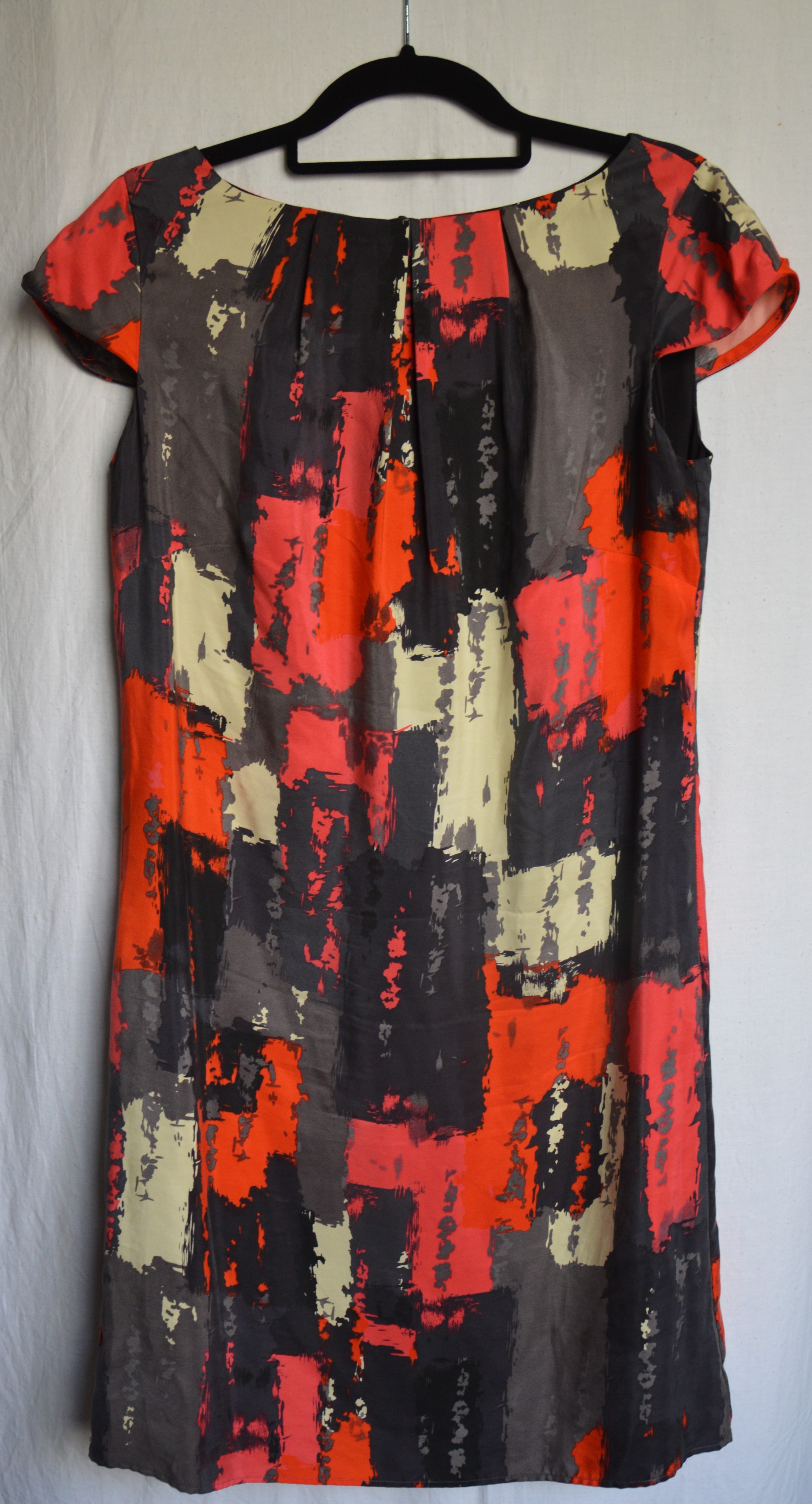 multicolor silk dress-2