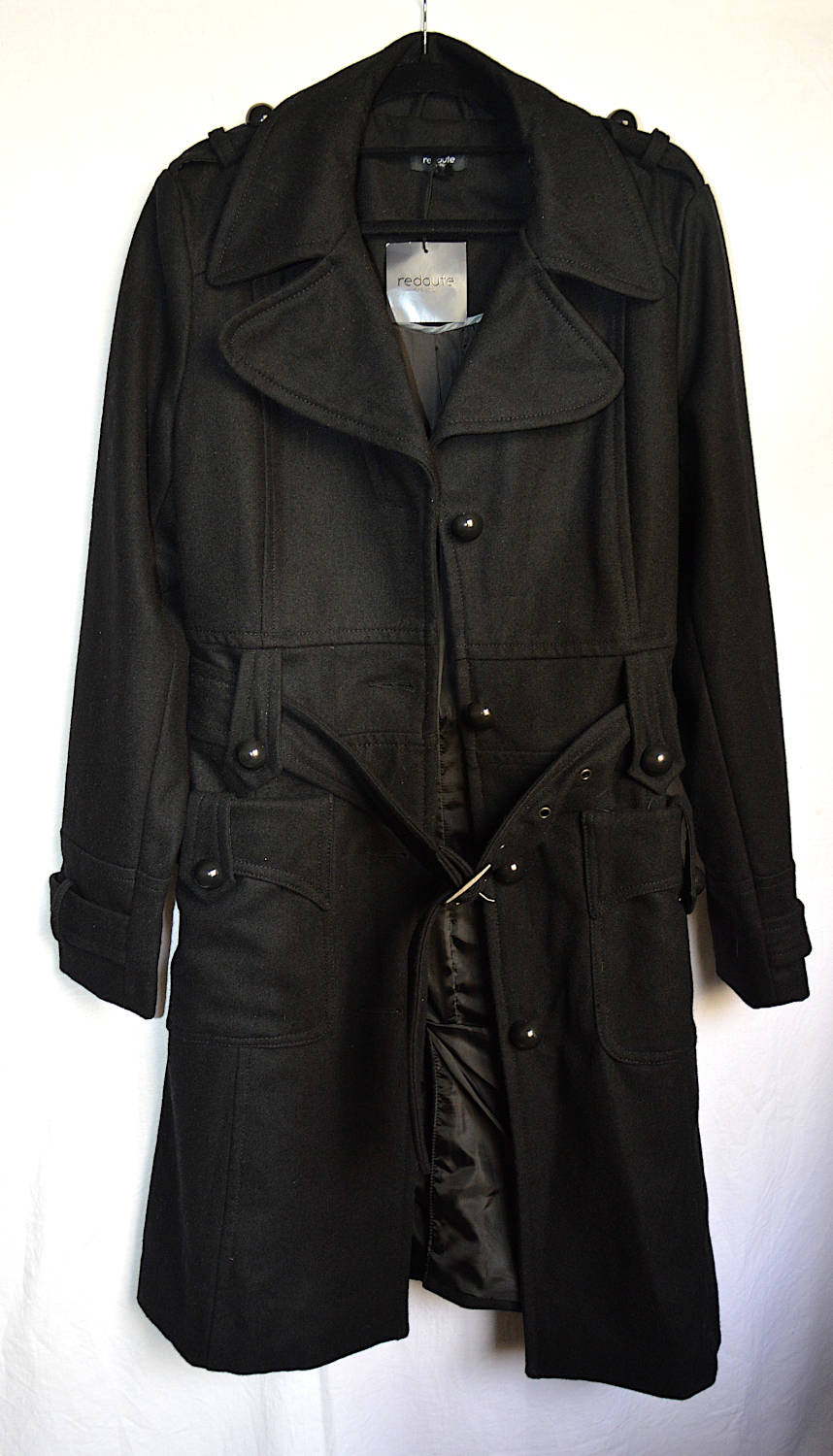Black le radoute coat_1