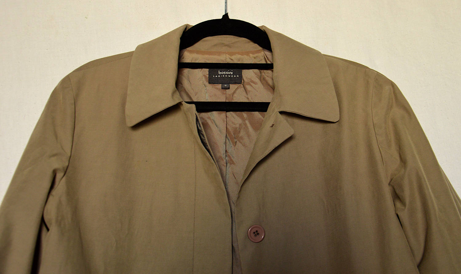 Bossini Trench - detail1