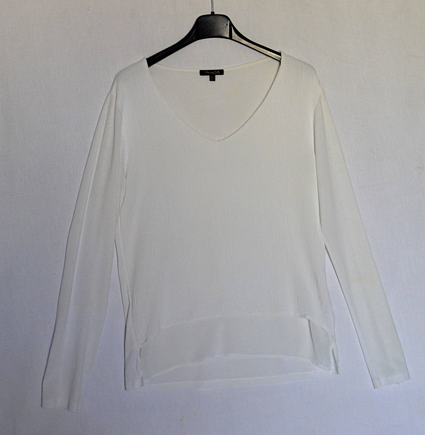 Massimo Dutti white top - 1