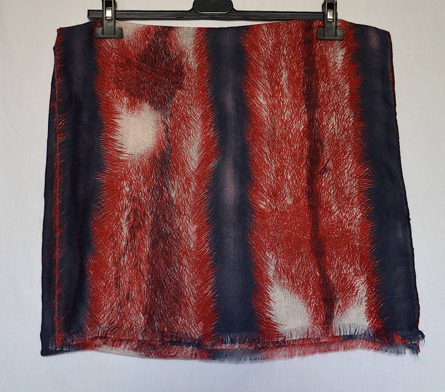 Red Blue scarf - 1