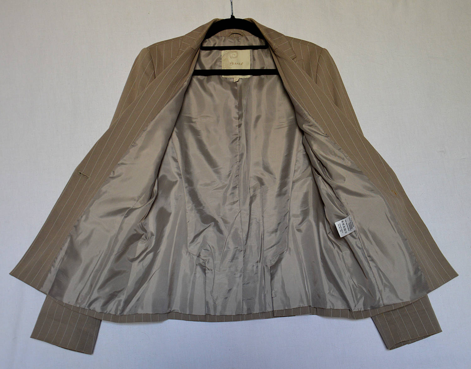 franca beige brazer - detail1