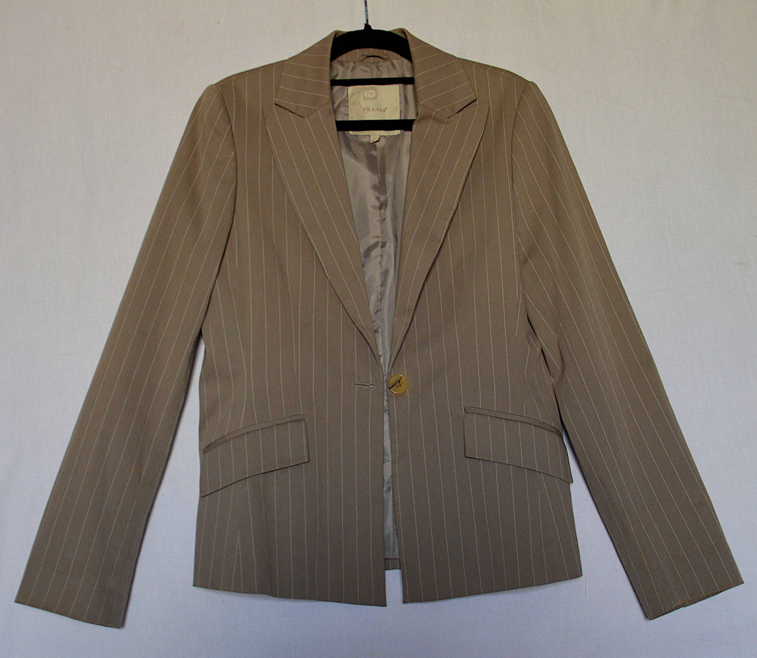 franca beige brazer